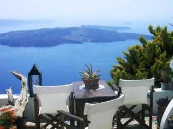 The best terrace of imerovigli . Santorini